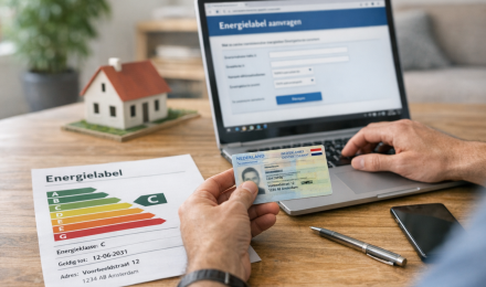 Energielabel kwijt